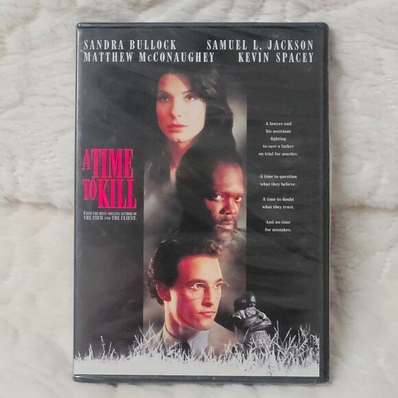 VTG A Time to Kill DVD Sandra Bullock Matthew Mcconaughy 1996 New Sealed - Picture 1 of 6